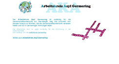 Desktop Screenshot of ak-asyl-germering.de